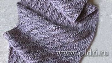 Photo of «Узоры для вязания шарфов»